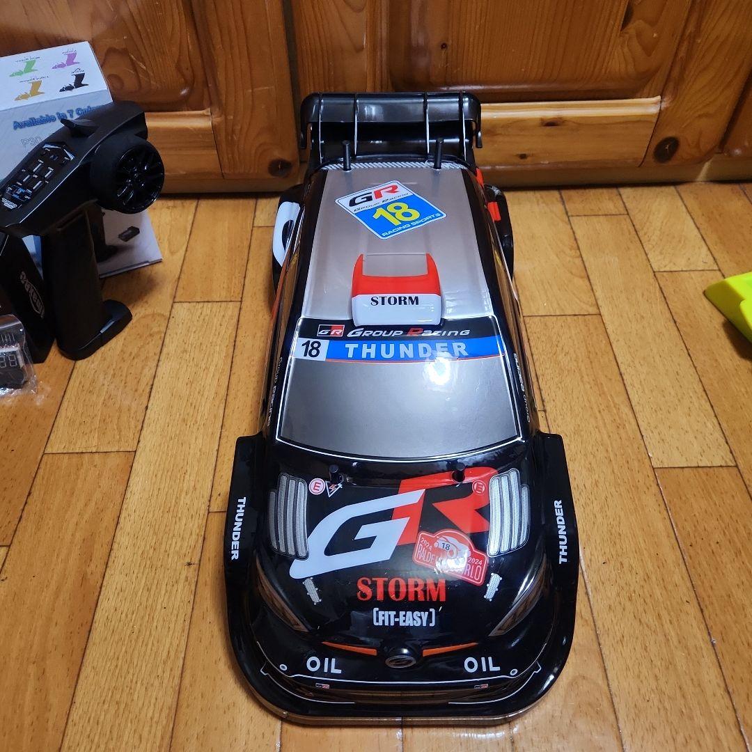 タミヤ ドリフト ラジコン フルセット 改造　TT01　ラリー　ボディ　tt02