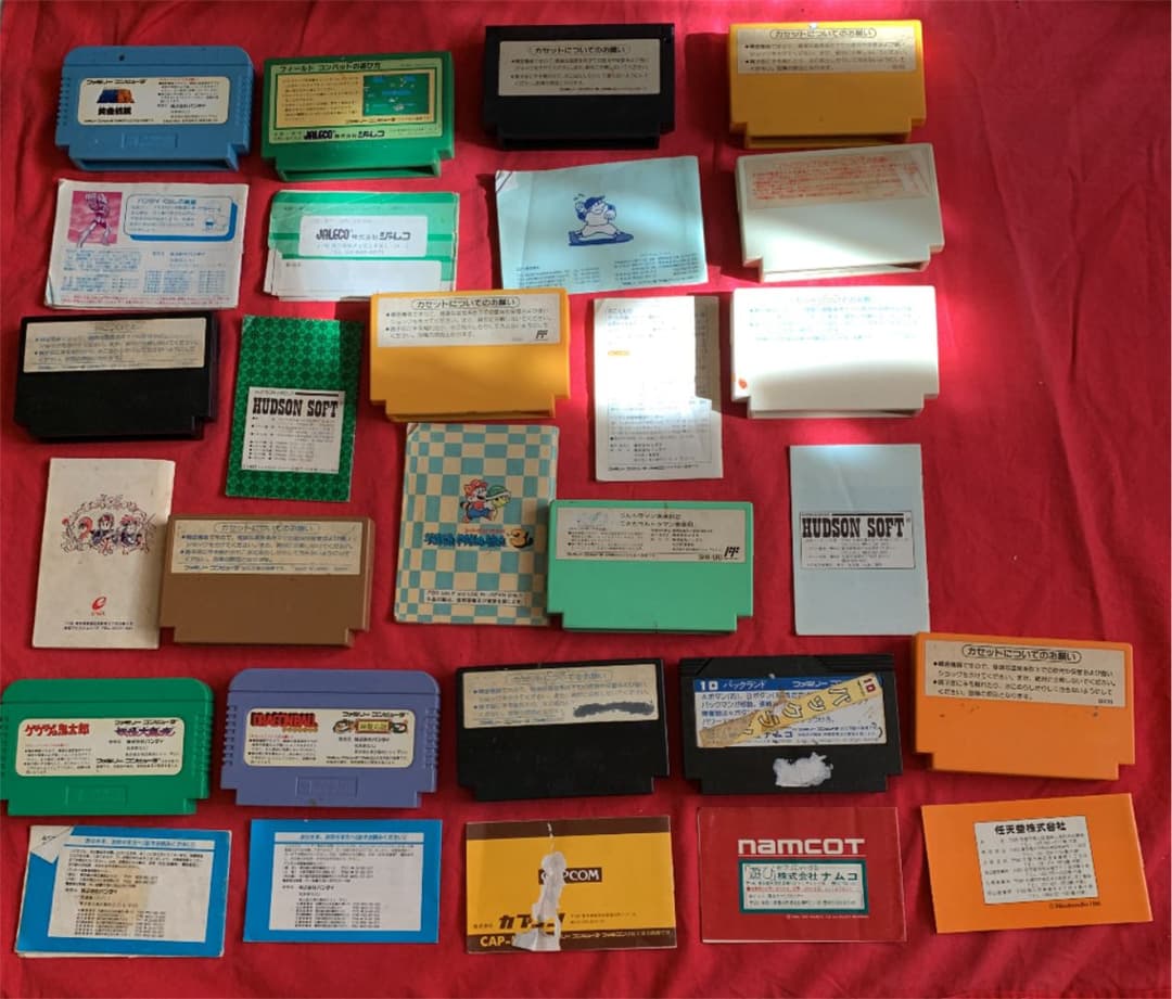 FC ファミコンソフト/カセット　16組まとめ売り