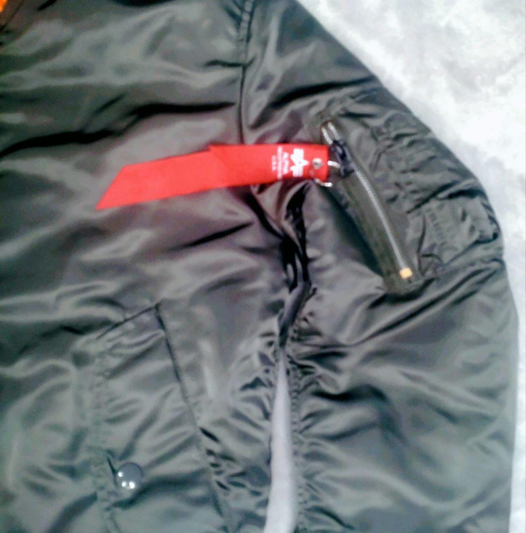 ALPHA MA-1 フライトジャケット Y2K USA製 オレンジ裏地 S