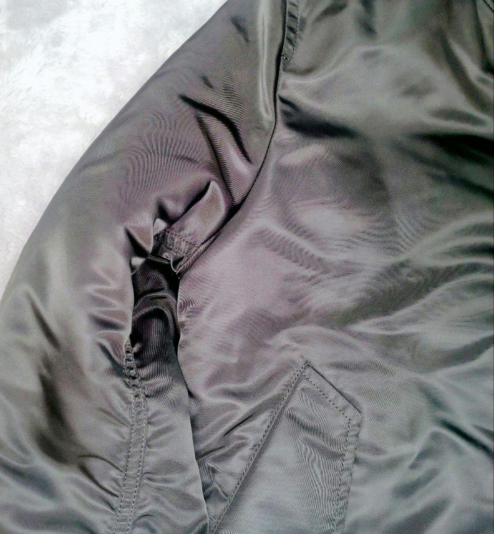 ALPHA MA-1 フライトジャケット Y2K USA製 オレンジ裏地 S