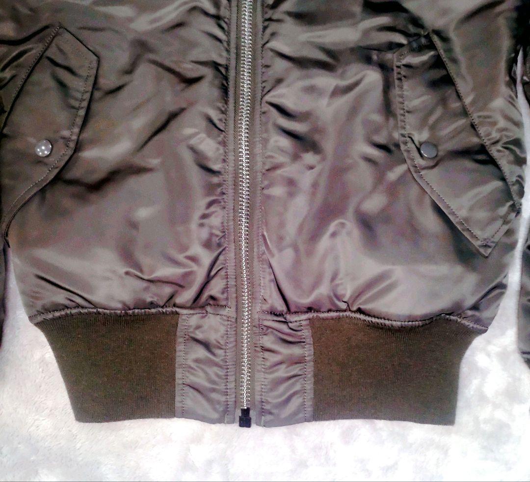 ALPHA MA-1 フライトジャケット Y2K USA製 オレンジ裏地 S