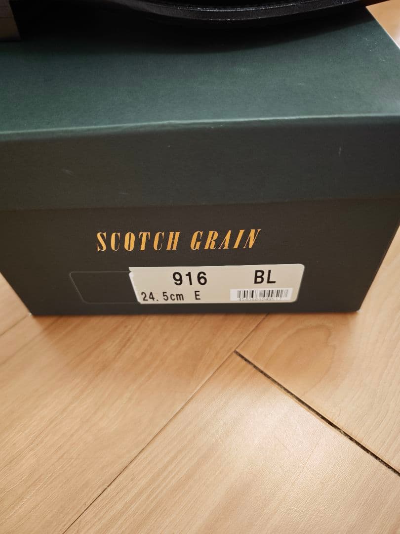 SCOTCH GRAIN 916 ブラック 24.5cm E スコッチ グレイン