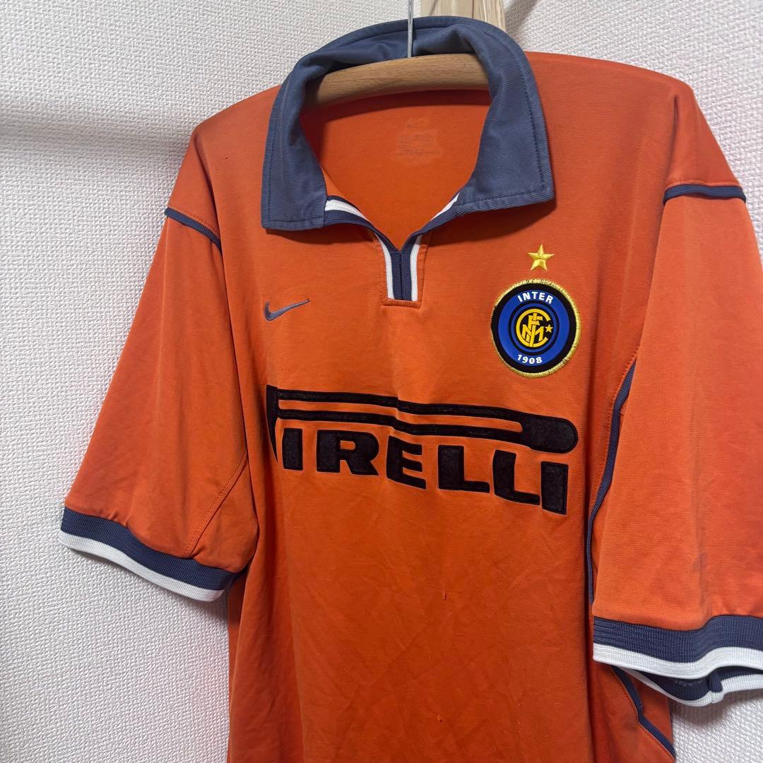 【希少】NIKEナイキ インテル2000-01 3rdユニホーム イングランド製