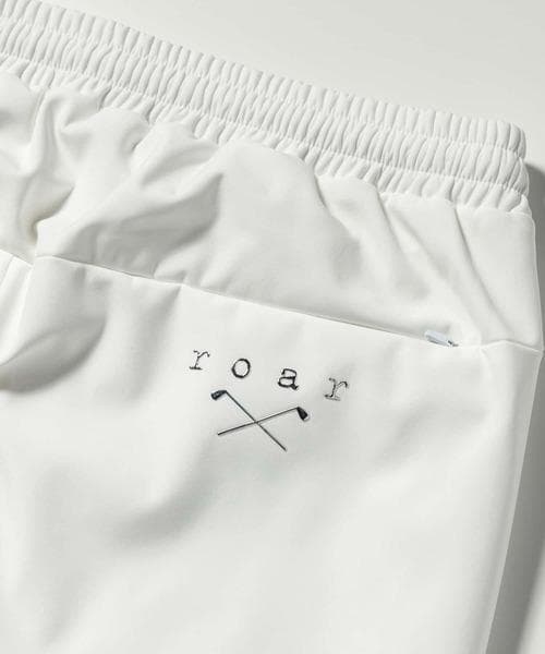 【LUXEAKMPLUS×roar】 バックロゴ防風パンツ新品未使用 タグ付