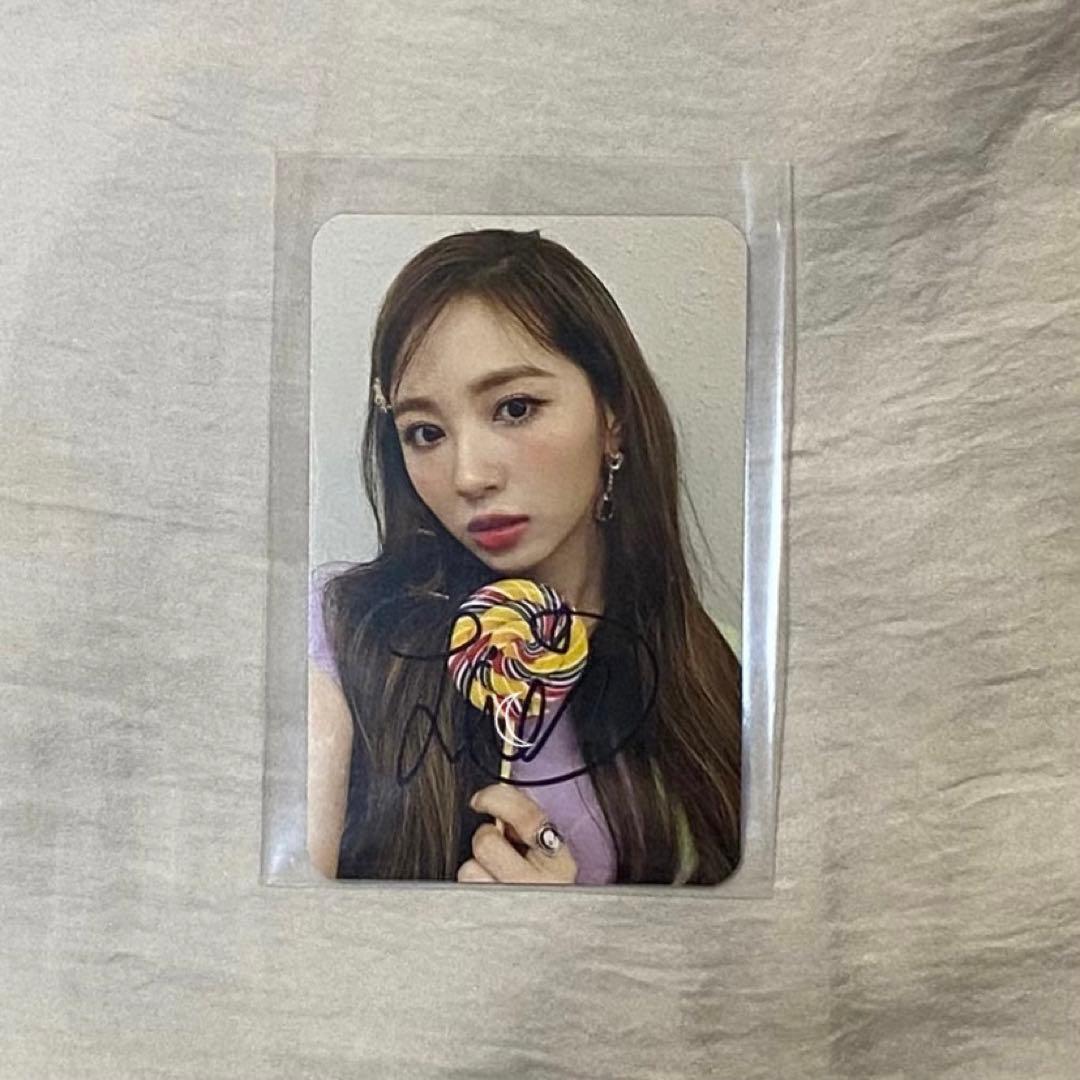 cherry bullet ジウォン サイン トレカ