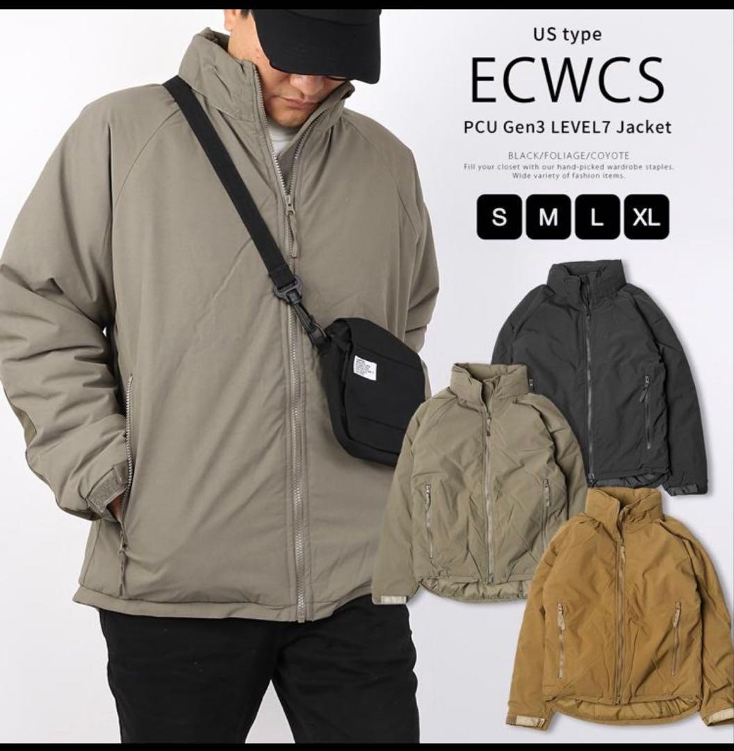 ymclky level7 ECWCS ハッピースーツ　ブラック　XLサイズ