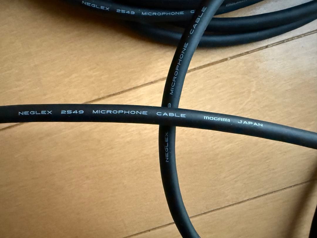 MOGAMI 2549 XLRバランスケーブル 10m×2本