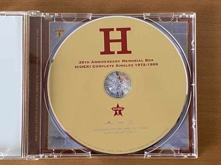 西城秀樹　35th anniversary memorial box