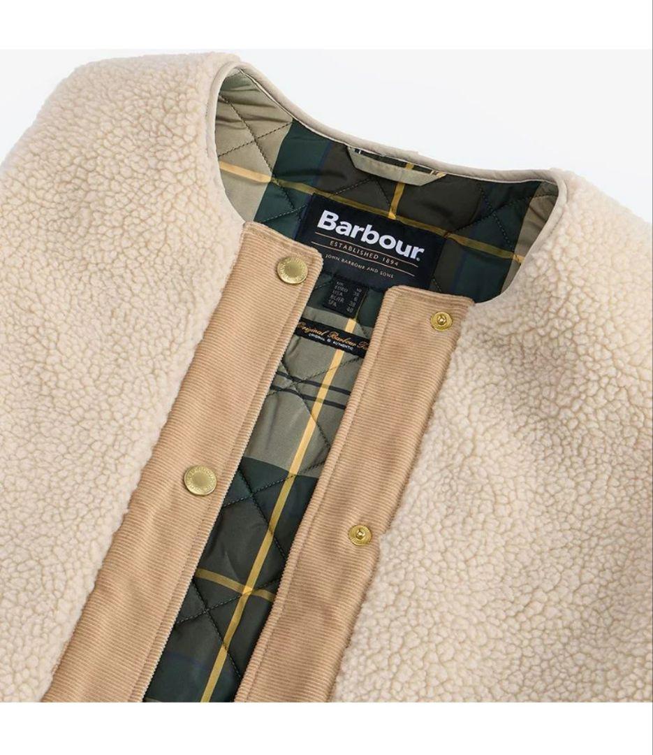 バブアー レディース ボア ライナー ベスト Barbour ノーカラー