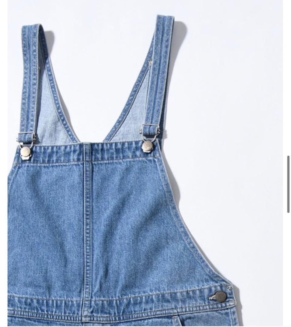 Johnbull オーバーオール M ライトインディゴブルー