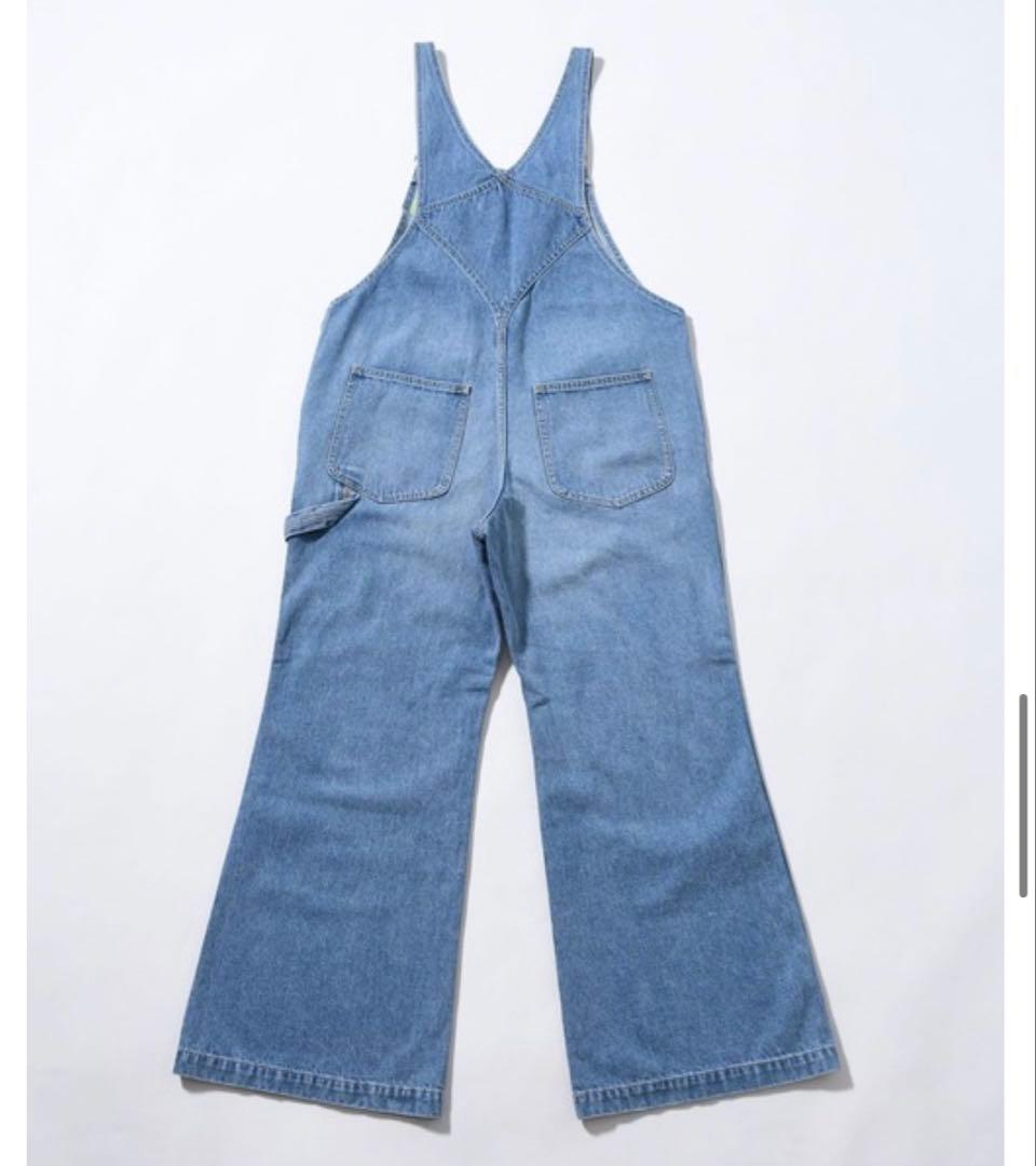Johnbull オーバーオール M ライトインディゴブルー