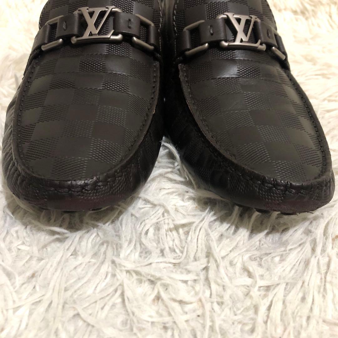 未使用級✨ルイヴィトン　ダミエ　ドライビングシューズ