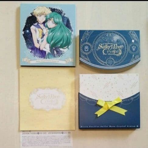 激レア 限定品 セーラームーンcrystal 初回限定 DVD 3セット
