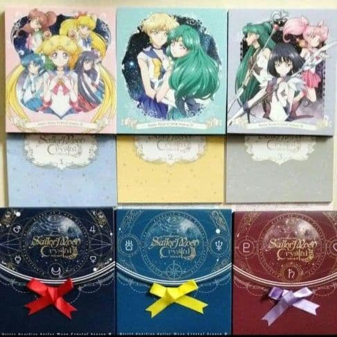 激レア 限定品 セーラームーンcrystal 初回限定 DVD 3セット