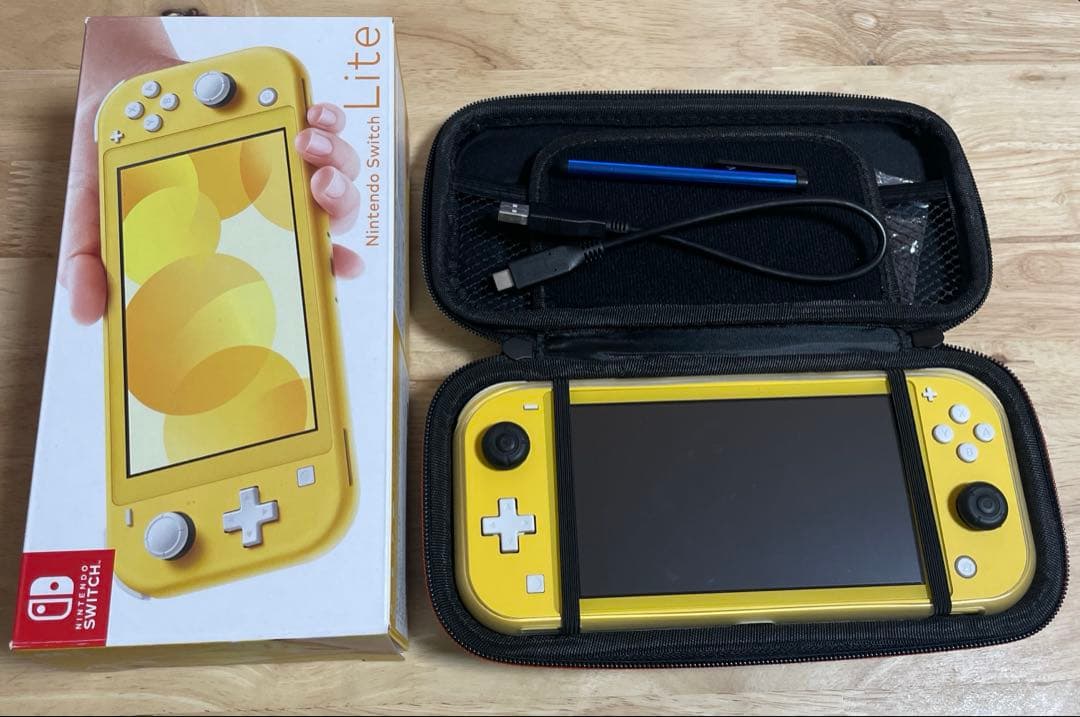 Nintendo Switch Lite 箱あり ケース付き 動作確認済