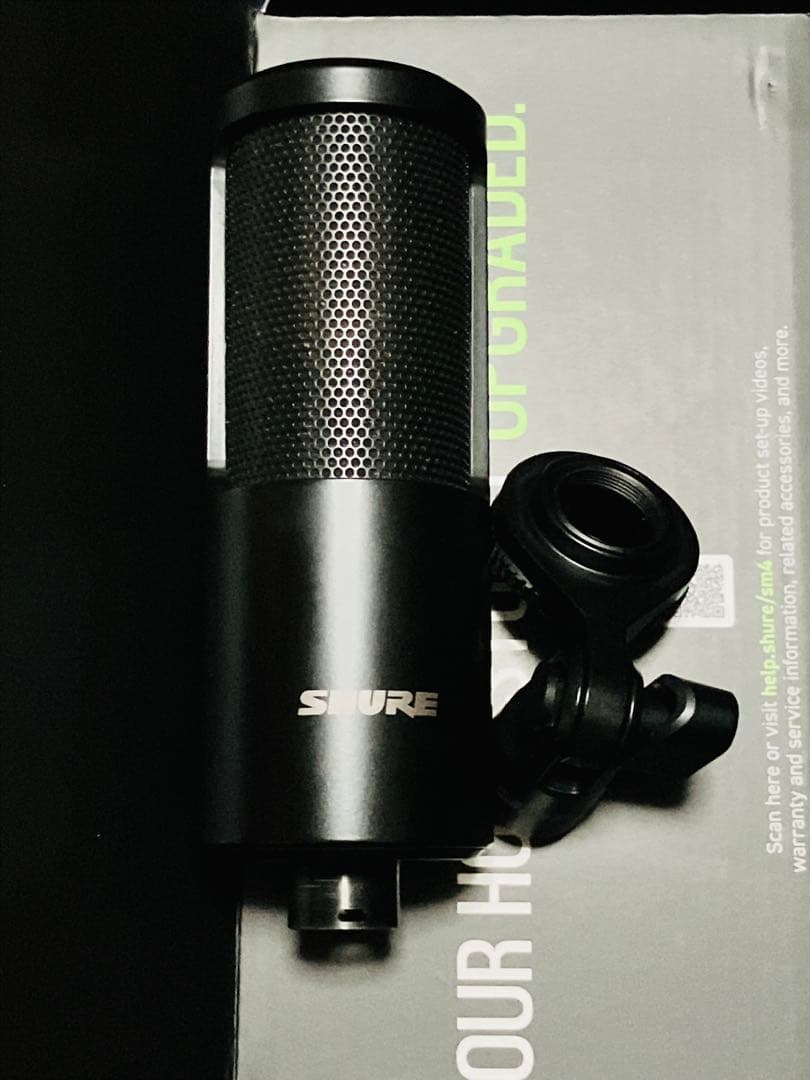 SHURE SM4 最新 ホームレコーディング用 コンデンサーマイク