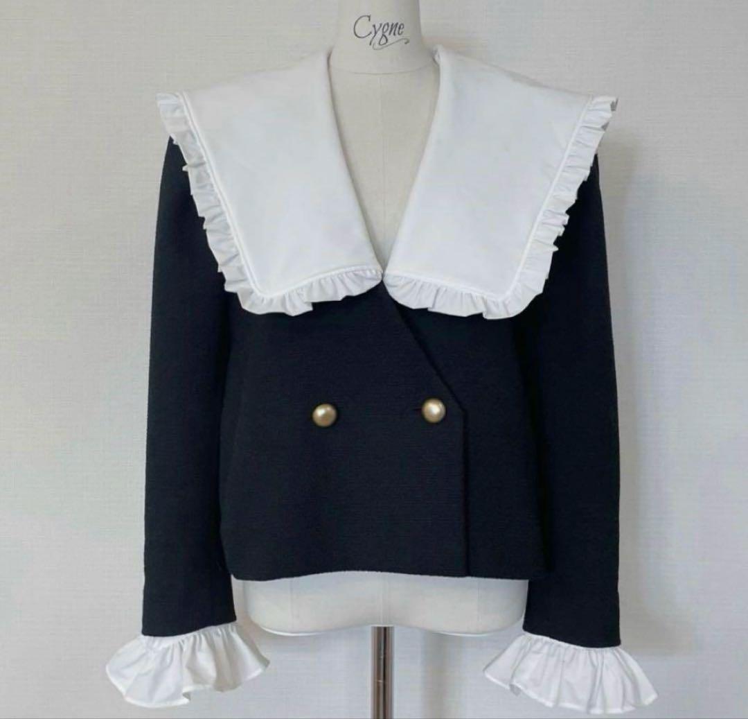 シーニュ cygneセーラージャケット サイズ0