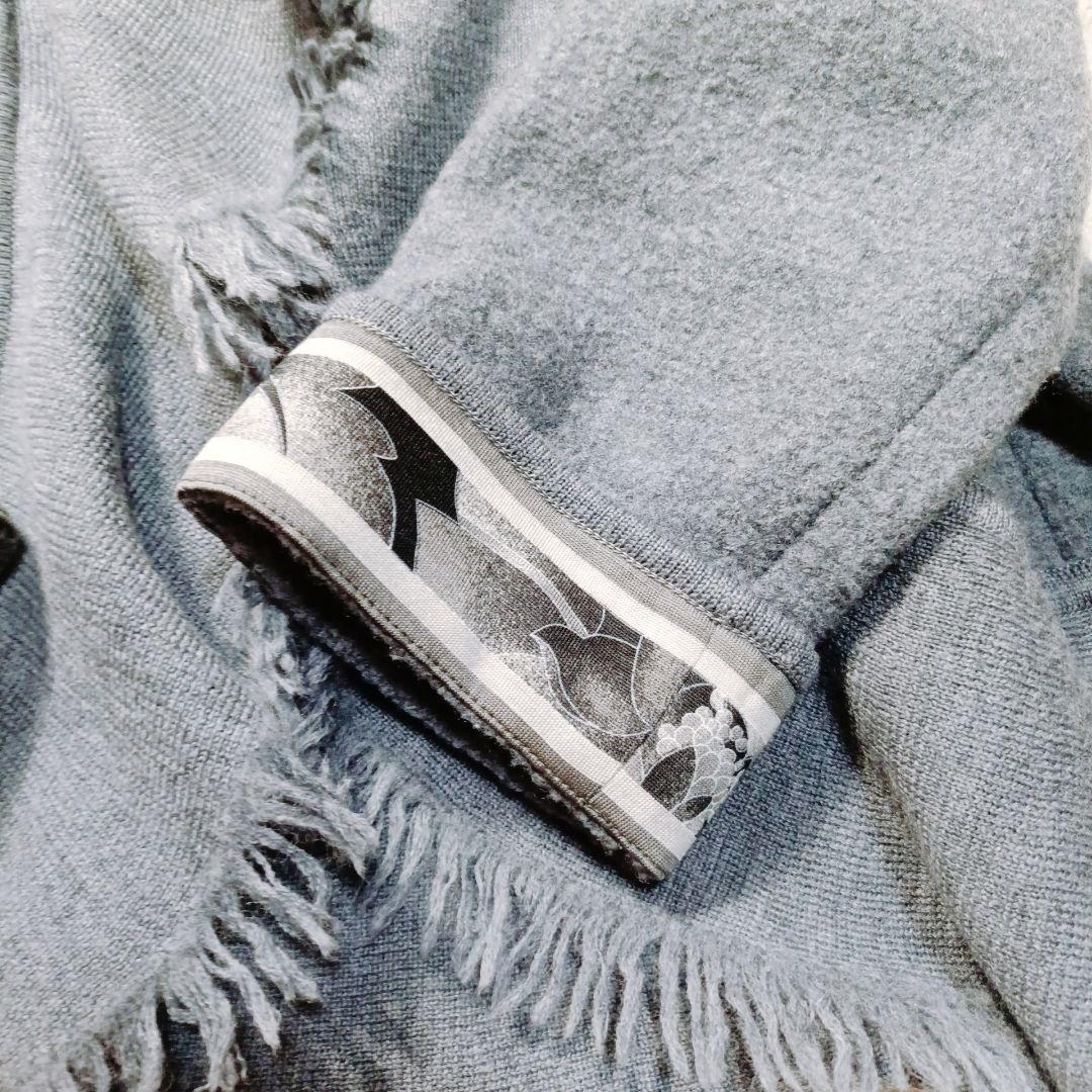 LEONARD レオナール レディース ウールジャケット フリンジ 40サイズ