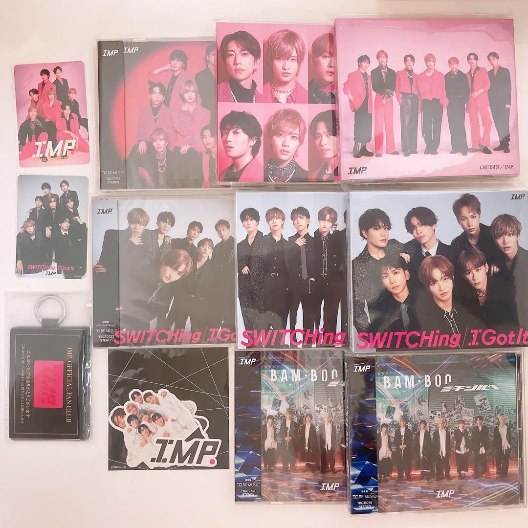 IMP. シングルCD ステッカー まとめ売り