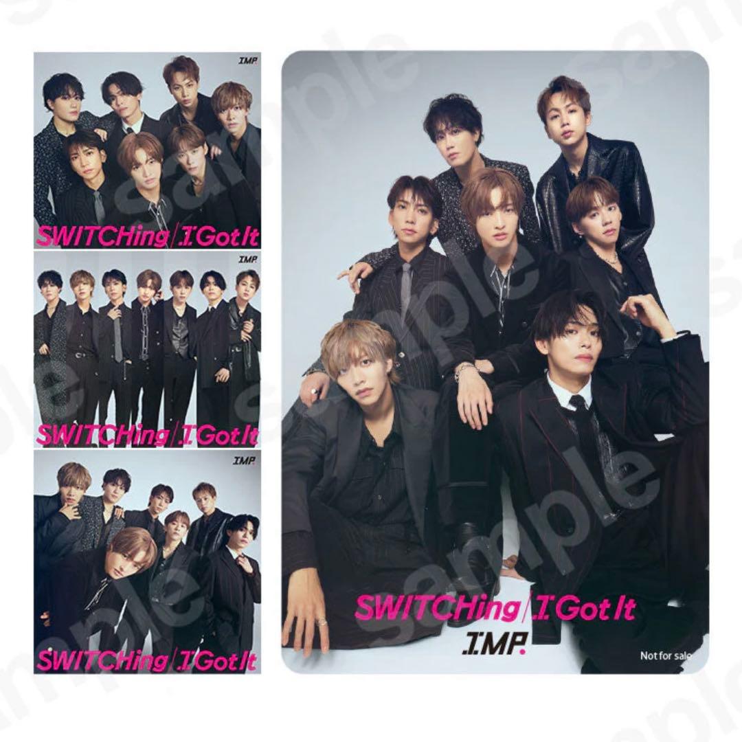 IMP. シングルCD ステッカー まとめ売り