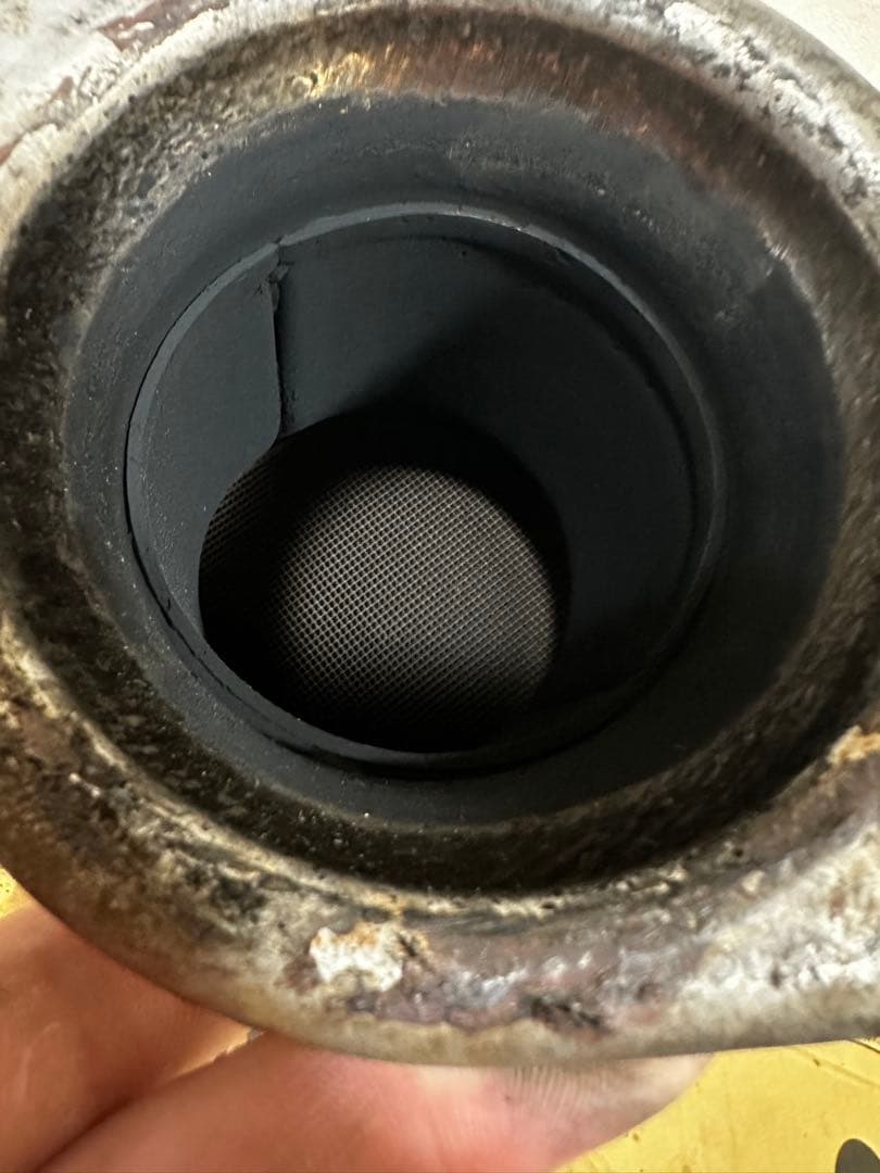 EK9用　純正触媒（中身あり）