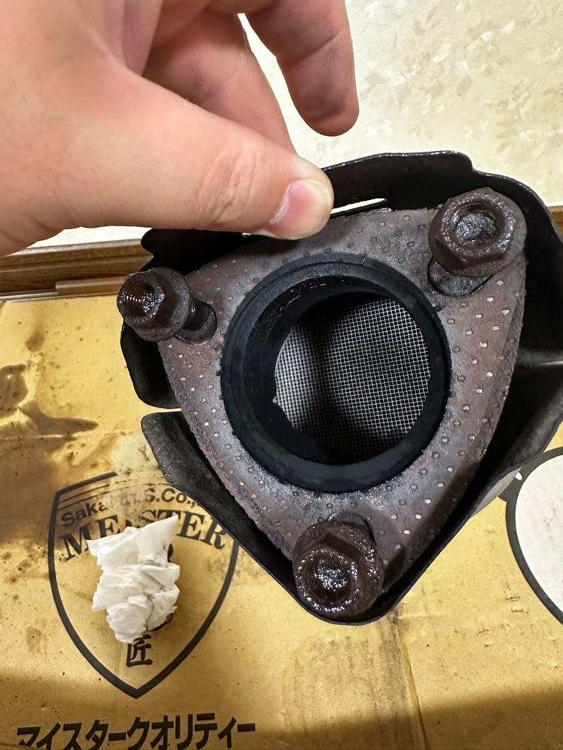 EK9用　純正触媒（中身あり）