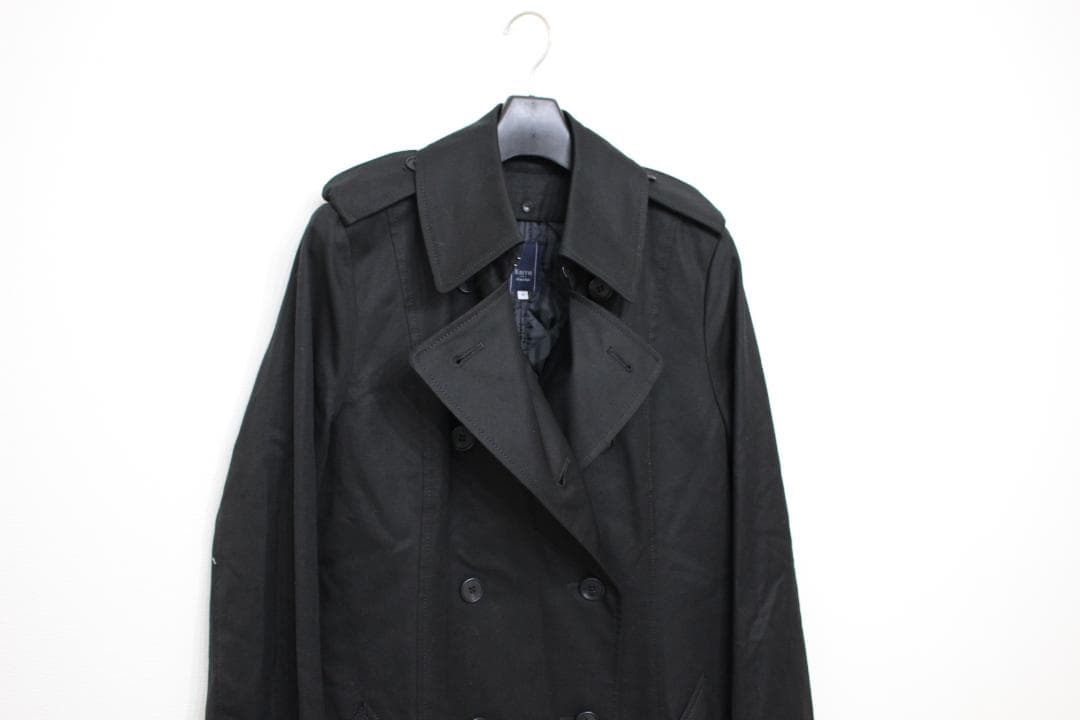 【新品】定価61950　レディースL　黒　KEITH　キース　トレンチコート