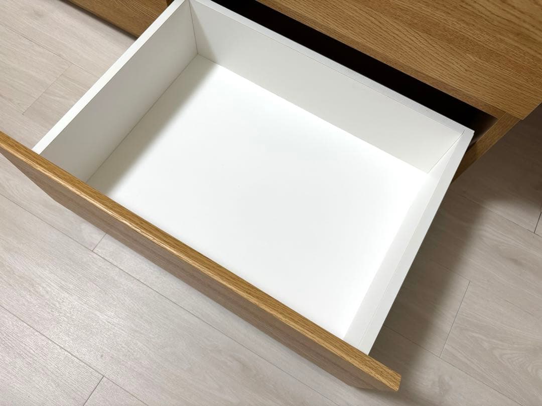 ニトリ　ローチェスト(クエス140-4LC LBR)