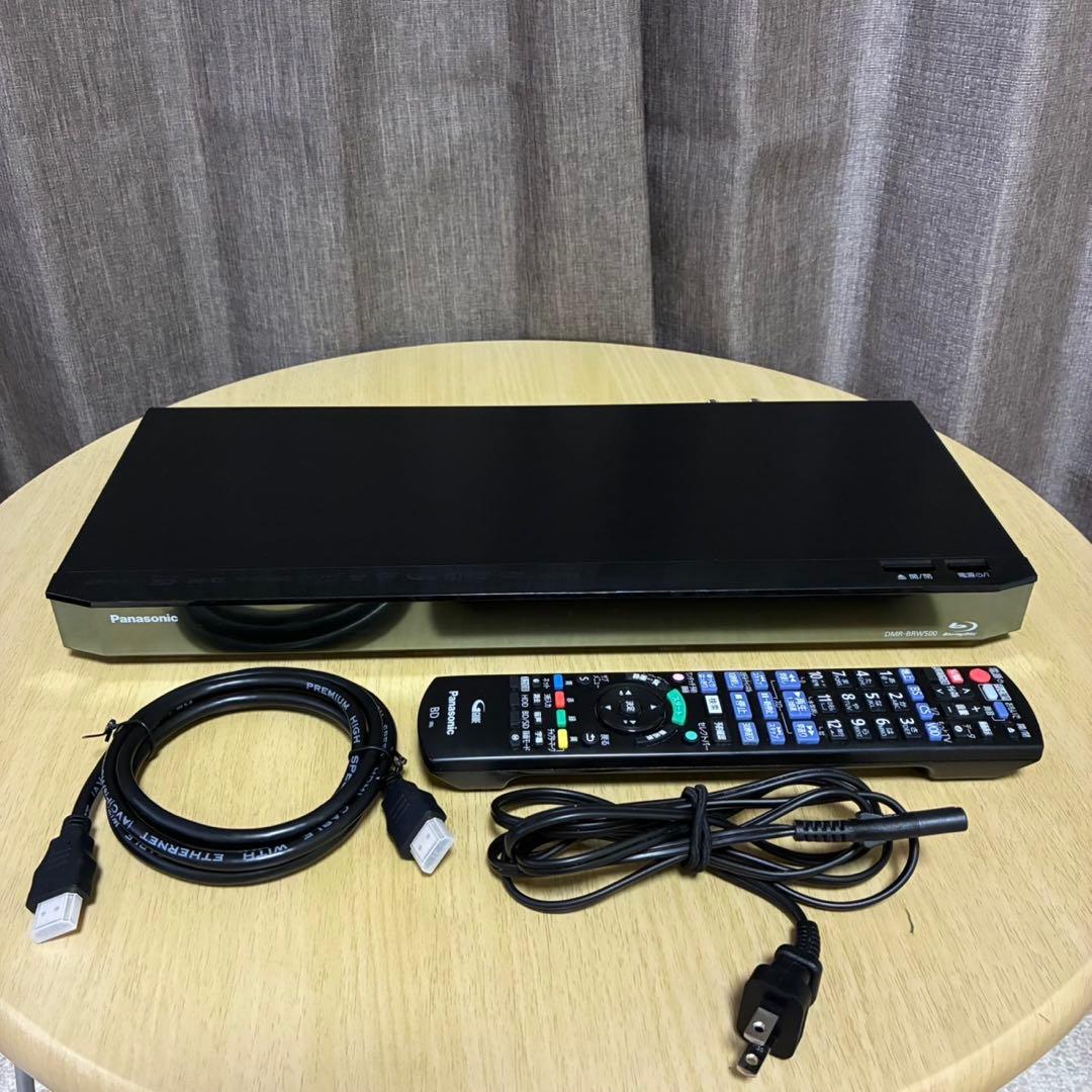 Panasonic ブルーレイディスクレコーダー　HDD 500GB 2チューナ