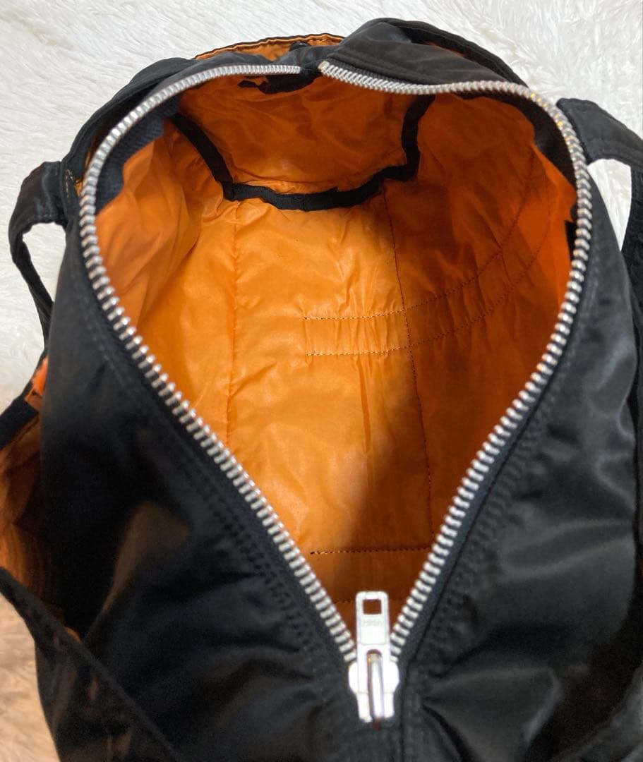 超美品 ポーター タンカー ミニボストン S ドラムバッグ ロール ダッフル 黒