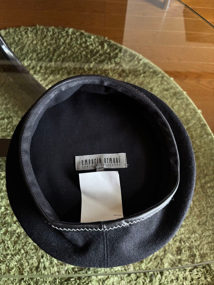 our legacy × emporio armani コラボ　ベレー帽