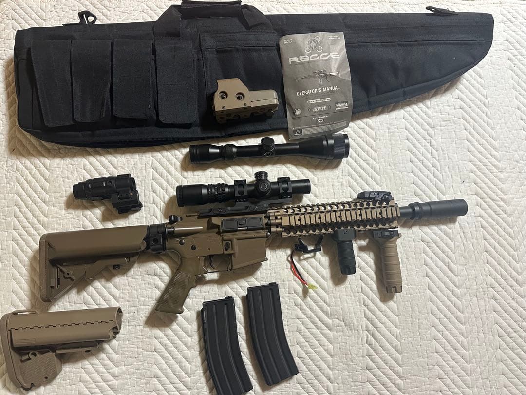 【12月16日までの出品】東京マルイ 次世代電動ガンレシーライフル　カスタム