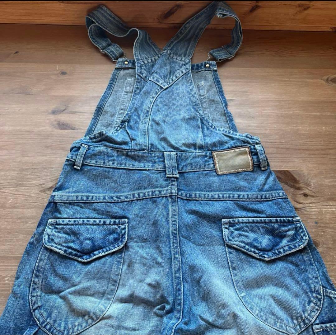 mina perhonen ミナペルホネンalways デニムサロペット 40