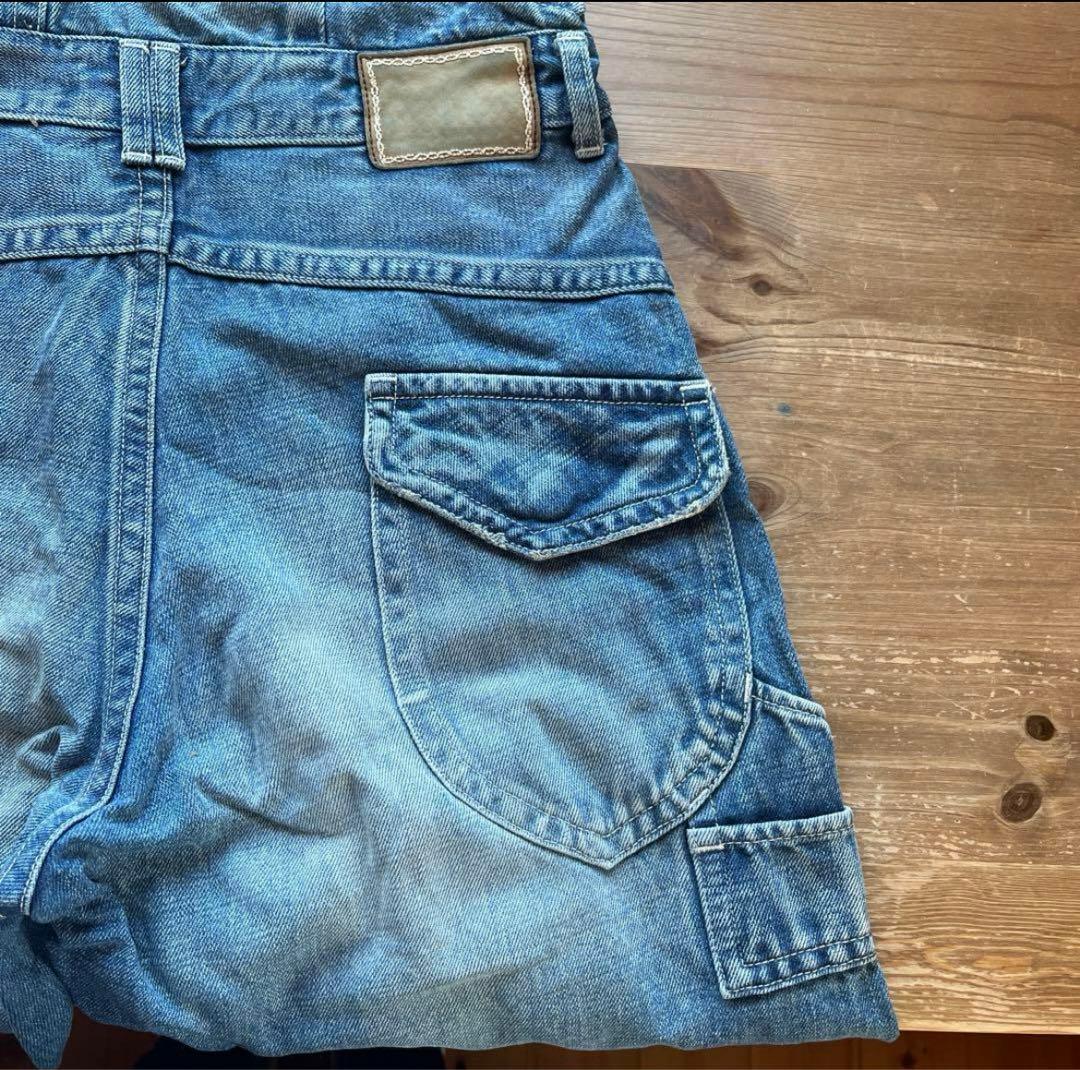 mina perhonen ミナペルホネンalways デニムサロペット 40