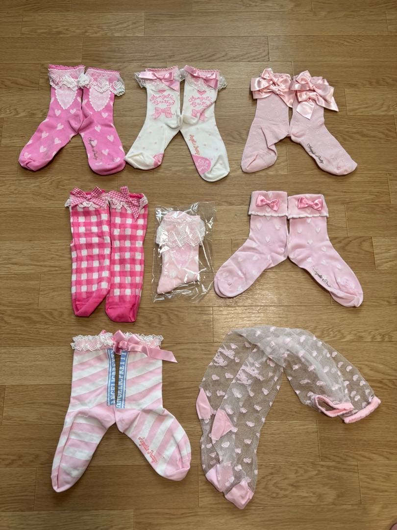 裕*様 【Angelic Pretty】ソックスまとめ売り♡ピンク系16足セット