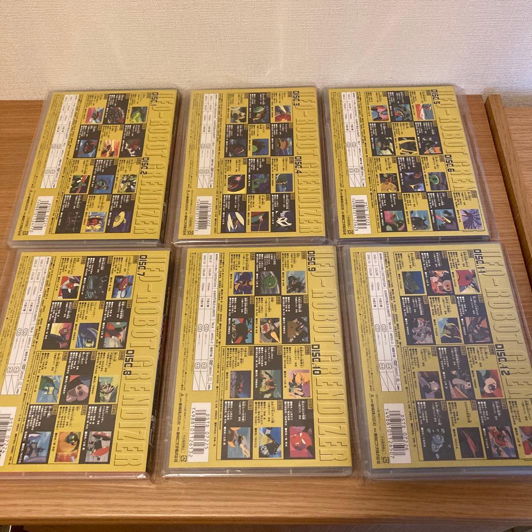 UFOロボグレンダイザー DVD 1〜6(全6巻)