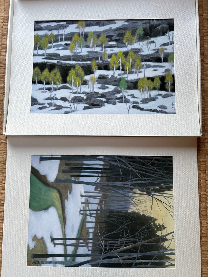 東山魁夷 雪月花〈雪〉〈月〉〈花〉3セット図版 作品集 画集 欠品あり