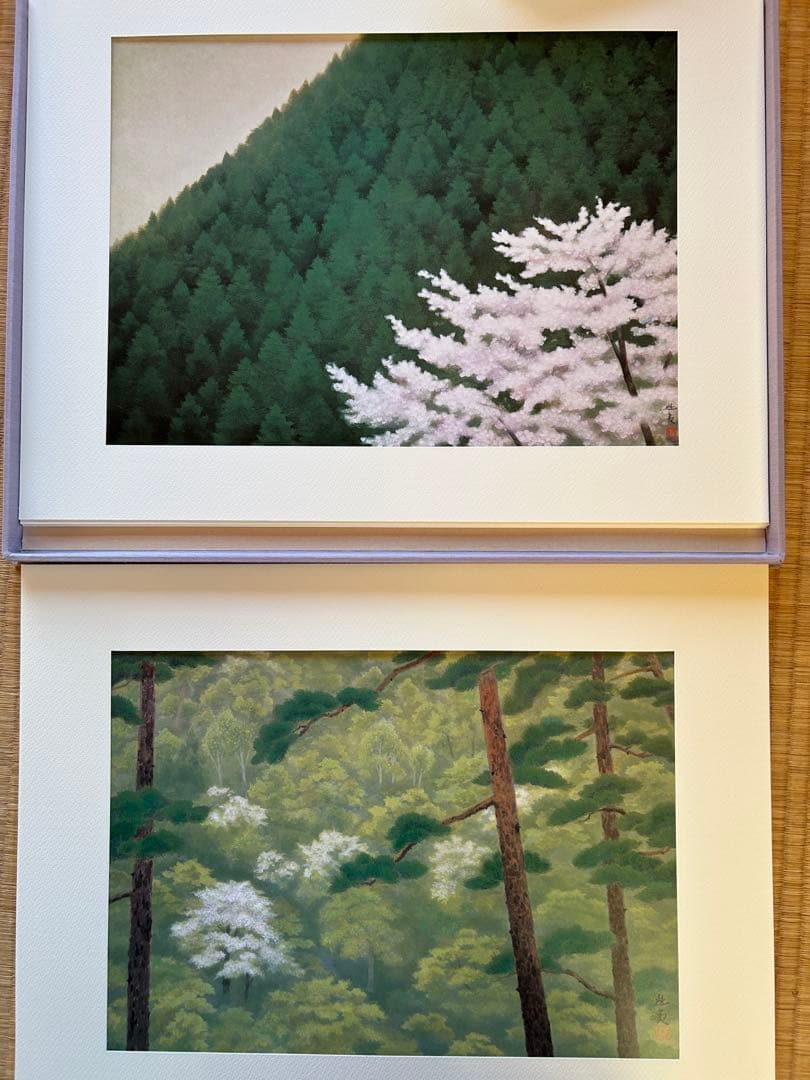 東山魁夷 雪月花〈雪〉〈月〉〈花〉3セット図版 作品集 画集 欠品あり