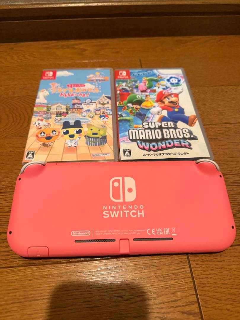 Nintendo Switch Lite ピンク 本体とソフト2本