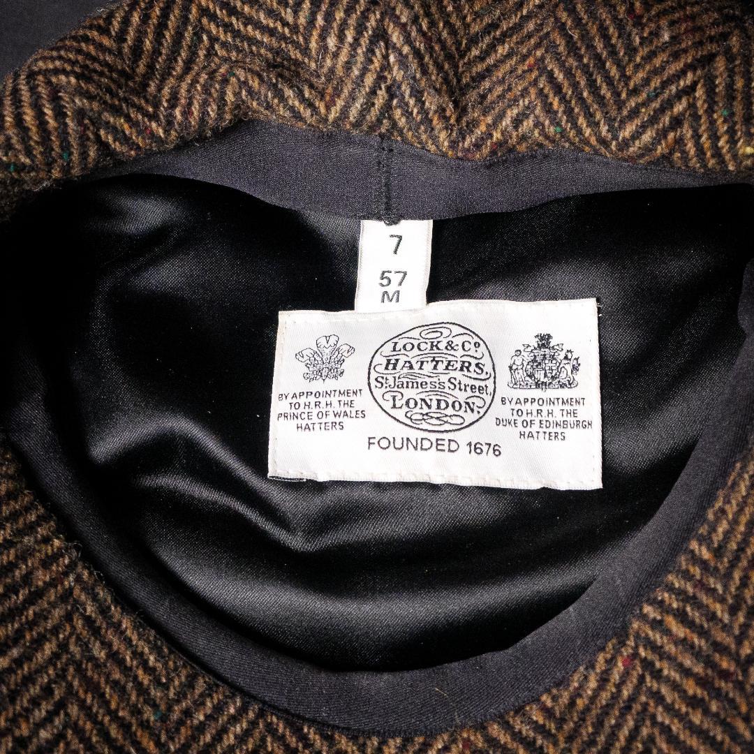 値引き【美品】James Lock ＆ Co．Hattersキャスケット