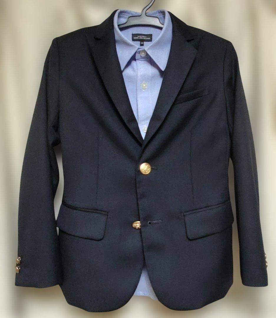 ネイビー ブレザー 半ズボン シャツ 蝶ネクタイ セット ユナイテッドアローズ