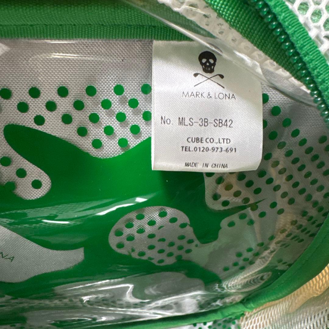 MARK & LONA ゴルフバッグ グリーン