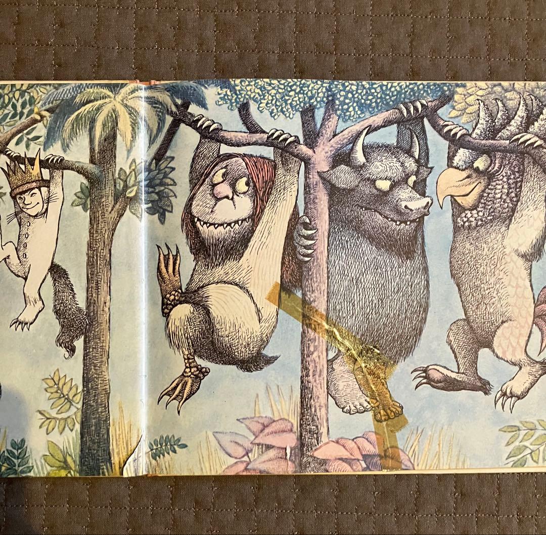 m*e様 いるいるおばけがすんでいる（かいじゅうたちのいるところ　元版）