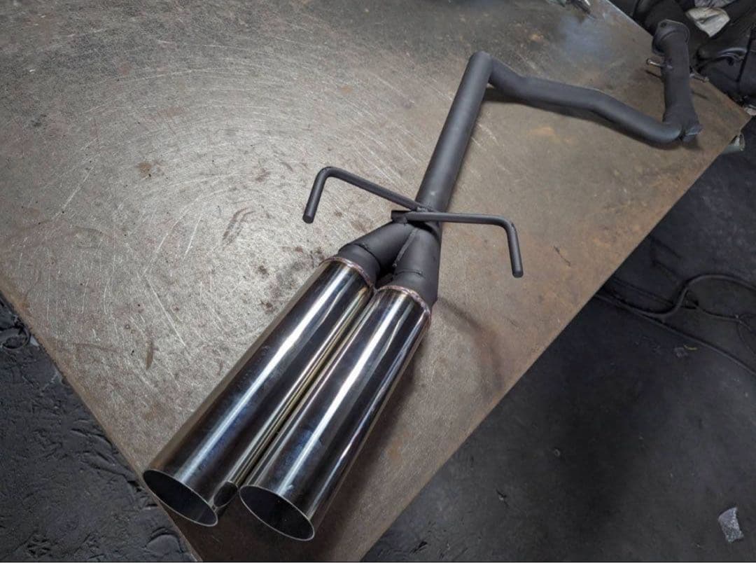 マークX リアストレート 右２本出し