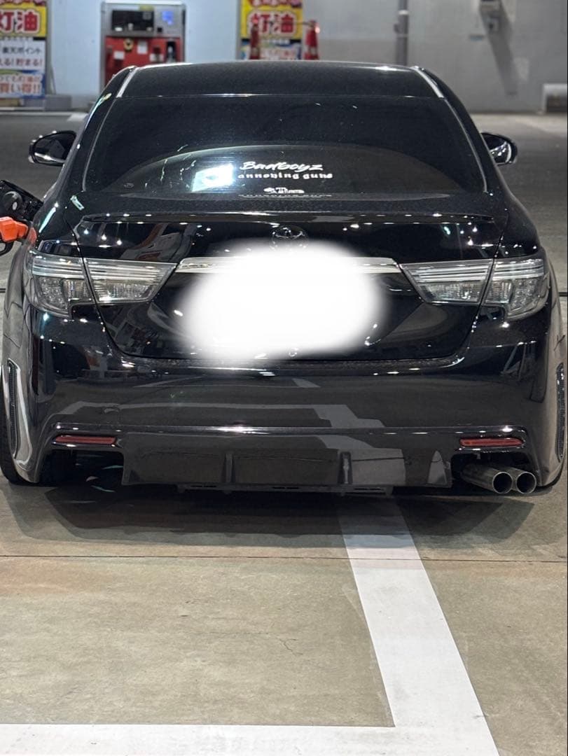 マークX リアストレート 右２本出し