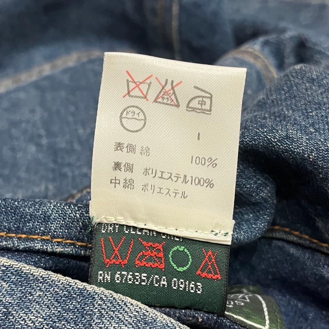 ポロカントリー　レア！リバーシブルデニムジャケット　レディース　ラルフローレン