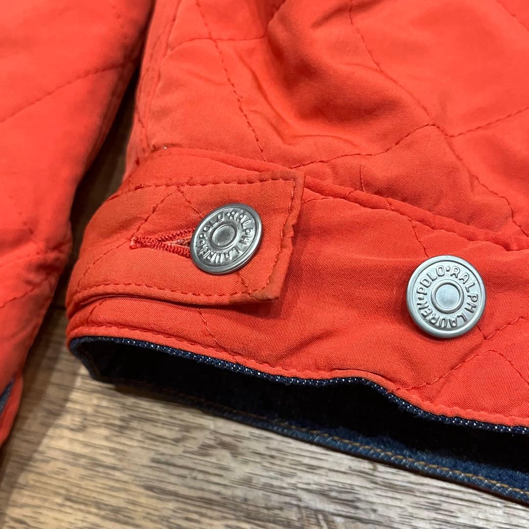 ポロカントリー　レア！リバーシブルデニムジャケット　レディース　ラルフローレン