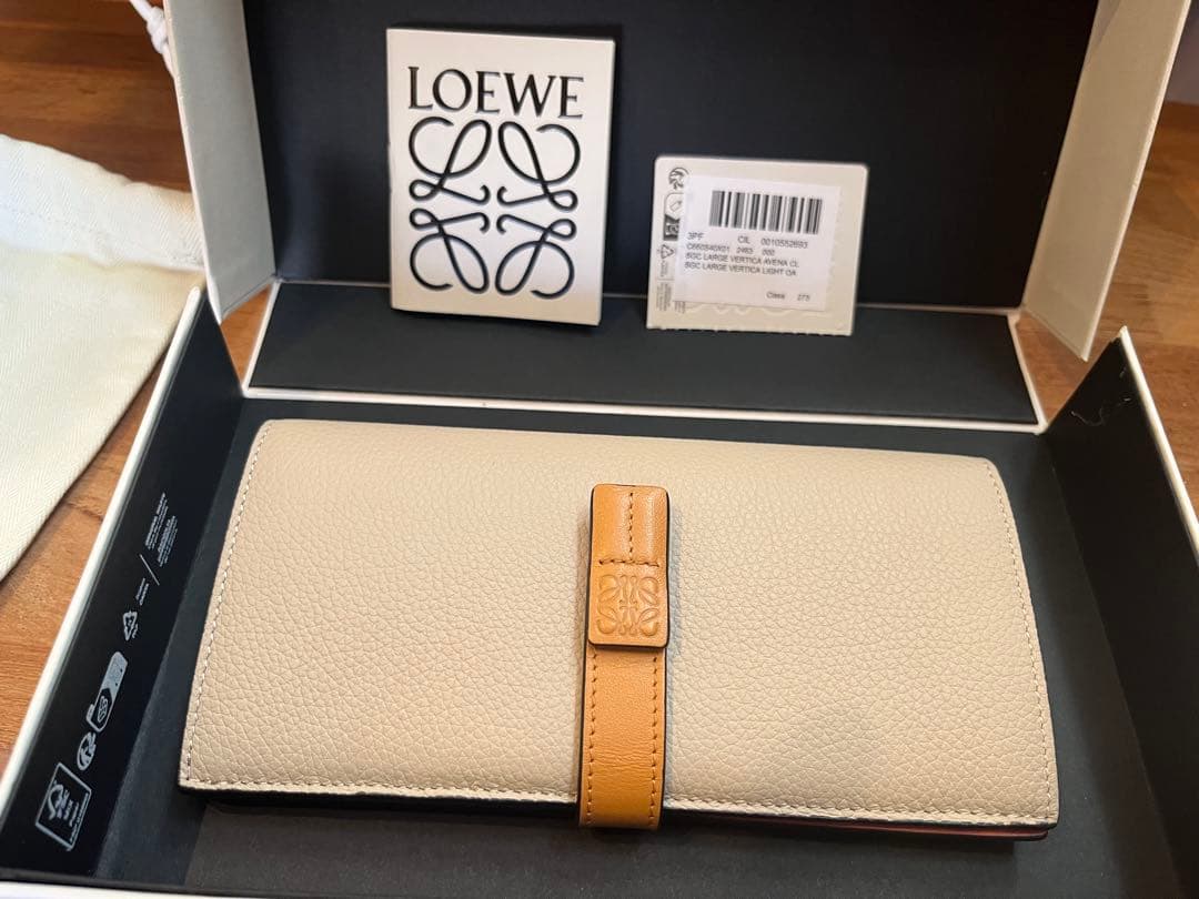 LOEWE ロエベ バーティカルウォレット　長財布