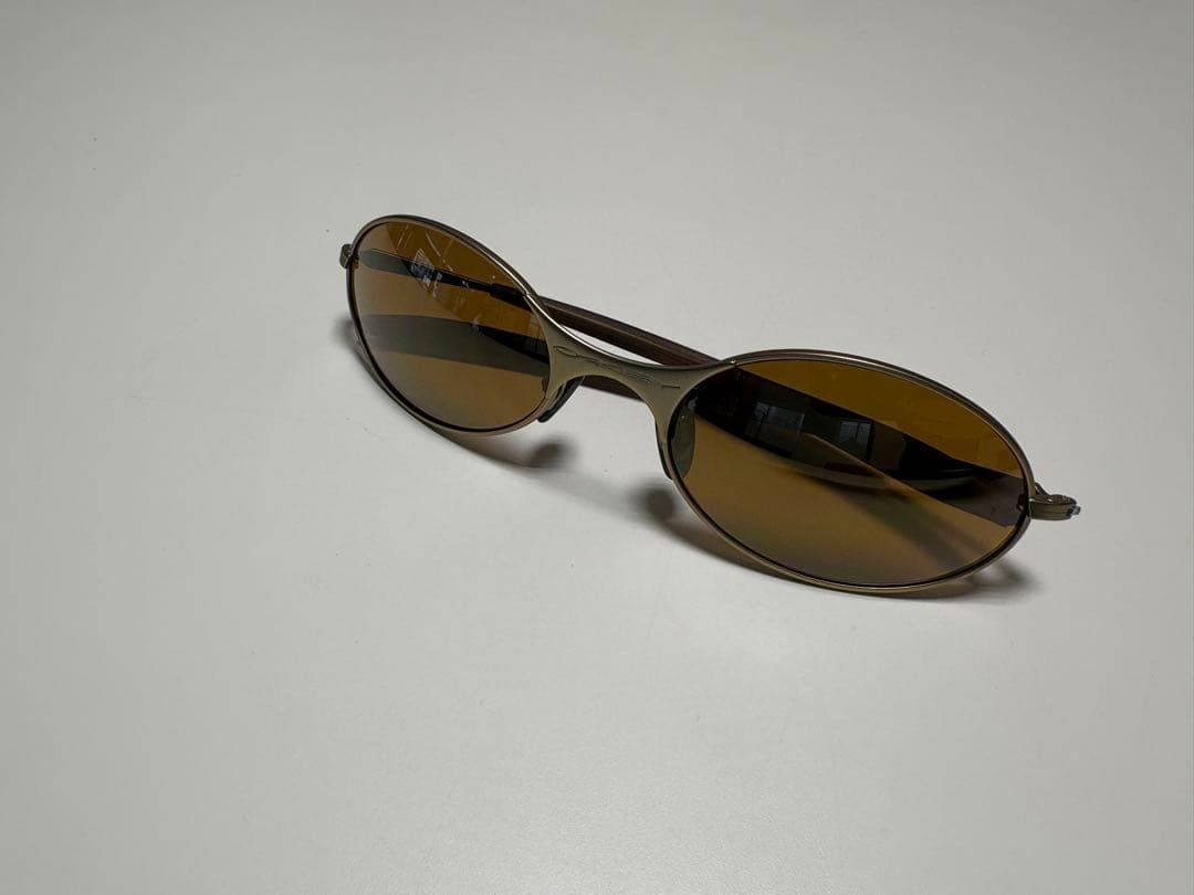 OAKLEY オークリー　E-WIRE イーワイヤー　ブロンズ　中古美品