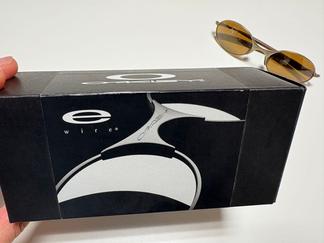 OAKLEY オークリー　E-WIRE イーワイヤー　ブロンズ　中古美品
